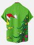 Men's Christmas Funny Graphic Short Sleeve Hawaiian Shirt